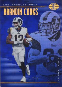 2018 Panini Illusions - Blue #67 Brandin Cooks / Torry Holt Front