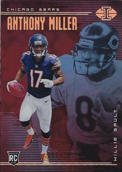 2018 Panini Illusions - Red #1 Anthony Miller / Willie Gault Front