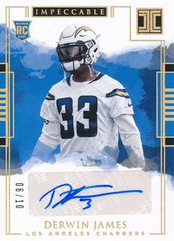 2018 Panini Impeccable - Gold #149 Derwin James Front