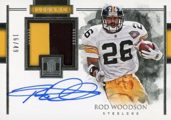 2018 Panini Impeccable - Elegance Retired Patch Autos #ERP-RW Rod Woodson Front