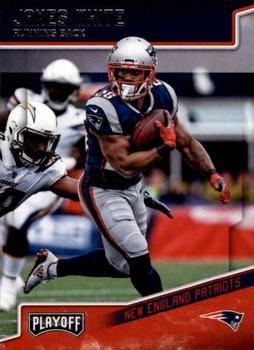 2018 Panini Playoff #126 James White Front