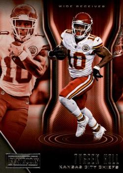 2018 Panini Playbook #34 Tyreek Hill Front