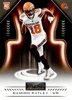 2018 Panini Playbook #118 Damion Ratley Front
