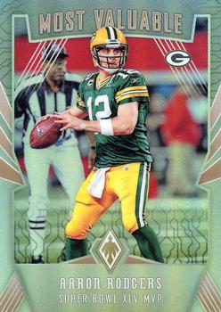 2018 Panini Phoenix - Most Valuable #5 Aaron Rodgers Front