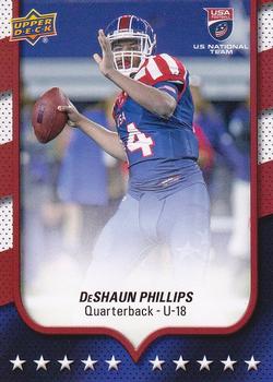 2016 Upper Deck USA Football #80 DeShaun Phillips Front