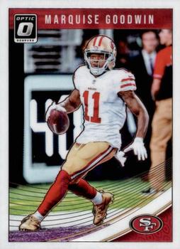 2018 Donruss Optic #88 Marquise Goodwin Front