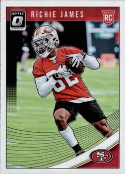 2018 Donruss Optic #117 Richie James Front