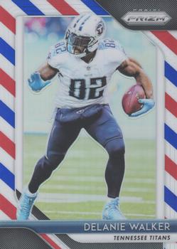 2018 Panini Prizm - Prizm Red White and Blue #11 Delanie Walker Front
