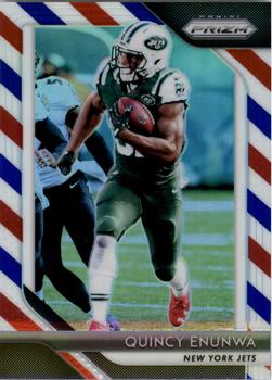 2018 Panini Prizm - Prizm Red White and Blue #56 Quincy Enunwa Front