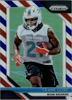 2018 Panini Prizm - Prizm Red White and Blue #86 Frank Gore Front