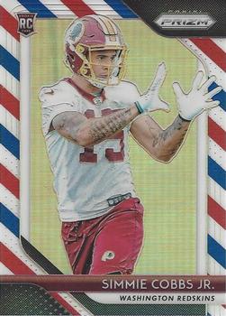 2018 Panini Prizm - Prizm Red White and Blue #298 Simmie Cobbs Jr. Front