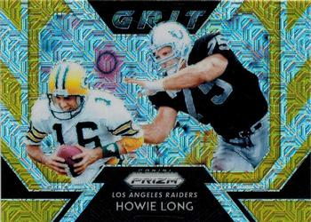 2018 Panini Prizm - Grit Prizm Gold Mojo #G-12 Howie Long Front