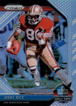 2018 Panini Prizm - Hall of Fame Prizm #HOF-8 Jerry Rice Front