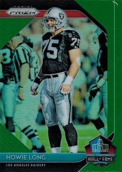 2018 Panini Prizm - Hall of Fame Prizm Green #HOF-22 Howie Long Front