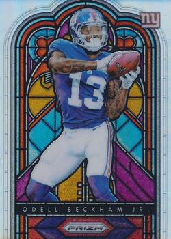 2018 Panini Prizm - Stained Glass Prizm #SG-3 Odell Beckham Jr. Front