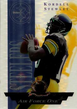 1996 Collector's Edge President's Reserve - Air Force One SN2000 #18 Kordell Stewart Front