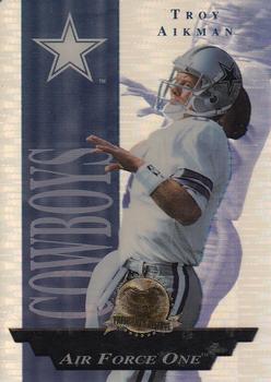 1996 Collector's Edge President's Reserve - Air Force One SN2000 #19 Troy Aikman Front