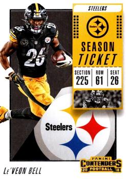 2018 Panini Contenders #16 Le'Veon Bell Front