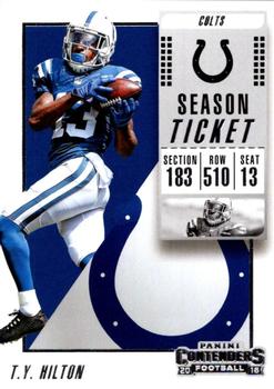 2018 Panini Contenders #57 T.Y. Hilton Front
