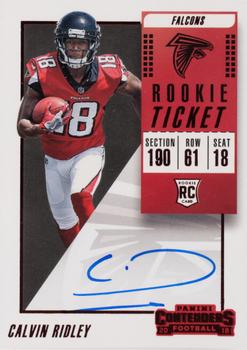 2018 Panini Contenders #109 Calvin Ridley Front