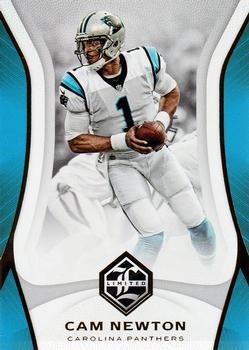 2018 Panini Limited #13 Cam Newton Front