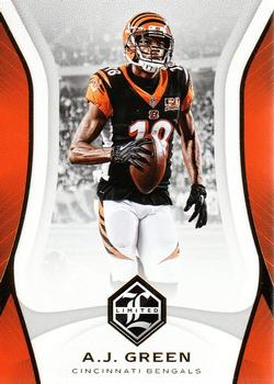 2018 Panini Limited #20 A.J. Green Front
