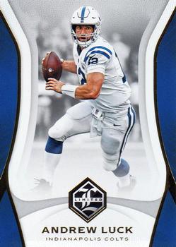 2018 Panini Limited #42 Andrew Luck Front