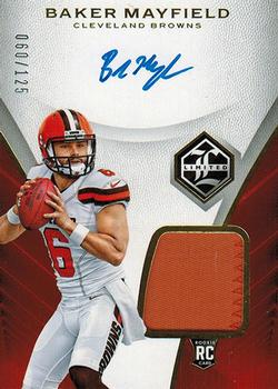 2018 Panini Limited #101 Baker Mayfield Front