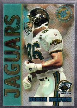 1994 Stadium Club - Expansion Team Jacksonville Jaguars Exchange #8 Derek Brown Front