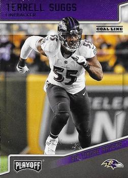 2018 Panini Playoff - Goal Line #17 Terrell Suggs Front