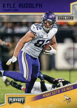 2018 Panini Playoff - Goal Line #124 Kyle Rudolph Front