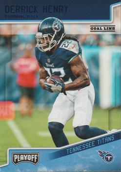 2018 Panini Playoff - Goal Line #190 Derrick Henry Front