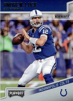 2018 Panini Playoff - Kickoff #82 Andrew Luck Front