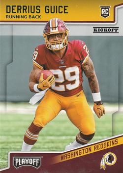 2018 Panini Playoff - Kickoff #221 Derrius Guice Front
