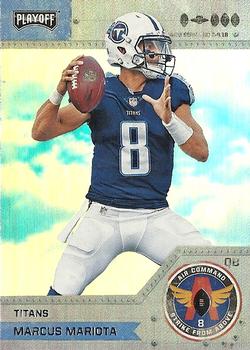 2018 Panini Playoff - Air Command Strike from Above #18 Marcus Mariota Front