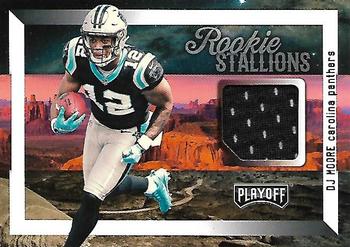 2018 Panini Playoff - Rookie Stallions #7 DJ Moore Front