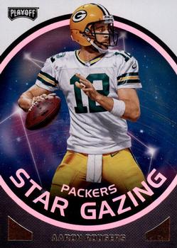 2018 Panini Playoff - Star Gazing #3 Aaron Rodgers Front