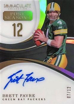 2018 Panini Immaculate Collection - Immaculate Post Seasons Signatures #PS-BF Brett Favre Front