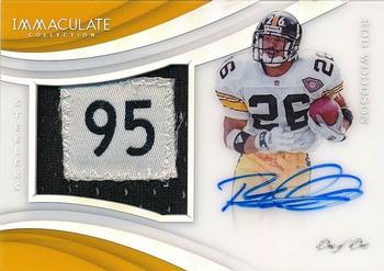 2018 Panini Immaculate Collection - Premium Patch Autographs Platinum #PP-RW Rod Woodson Front