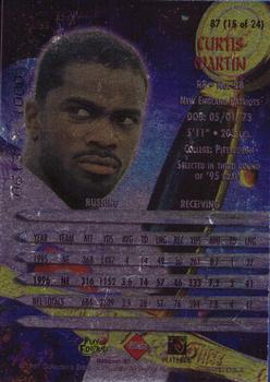 1997 Collector's Edge Excalibur - National Convention #15 Curtis Martin Back