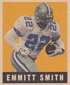 1997 Leaf - Reproductions Promo #1 Emmitt Smith Front