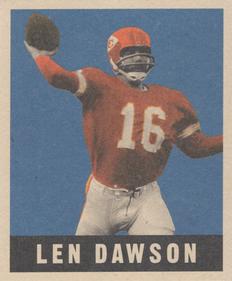 1997 Leaf - Reproductions Promo #13 Len Dawson Front