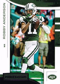 2018 Panini Rookies & Stars - Purple #24 Robby Anderson Front