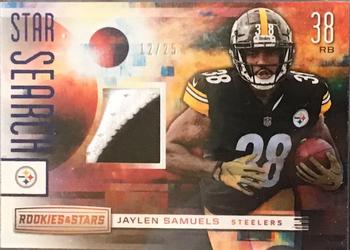 2018 Panini Rookies & Stars - Star Search Relics Prime #SS-38 Jaylen Samuels Front
