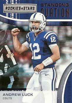 2018 Panini Rookies & Stars - Standing Ovation #S-17 Andrew Luck Front
