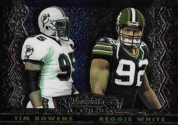 1994 Stadium Club - Bowman's Best Members Only #21 Reggie White / Tim Bowens Front
