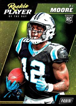 2018 Panini Player of the Day: Rookie Player of the Day #R10 DJ Moore Front