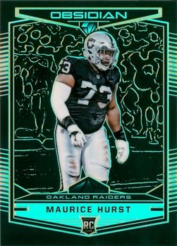 2018 Panini Obsidian - Electric Etch Orange #183 Maurice Hurst Front