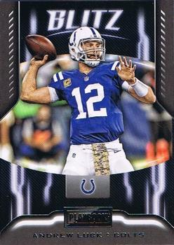 2018 Panini Playbook - BLITZ #20 Andrew Luck Front