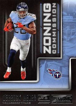 2018 Panini Playbook - Zoning Commission #6 Derrick Henry Front